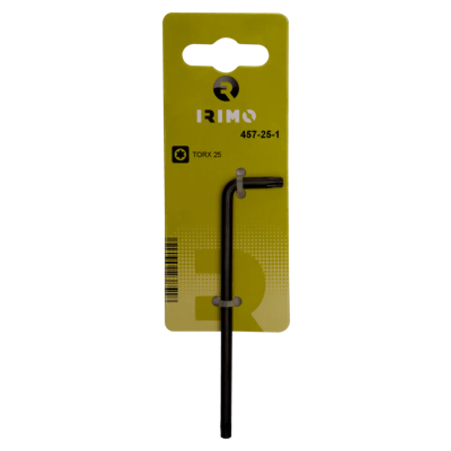 Llave acodada Torx con clip para colgar, mm, T25 Irimo 457-25-1 1