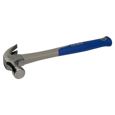 Martillo de uña con mango de fibra de vidrio, 16 Oz Irimo 520-43-2