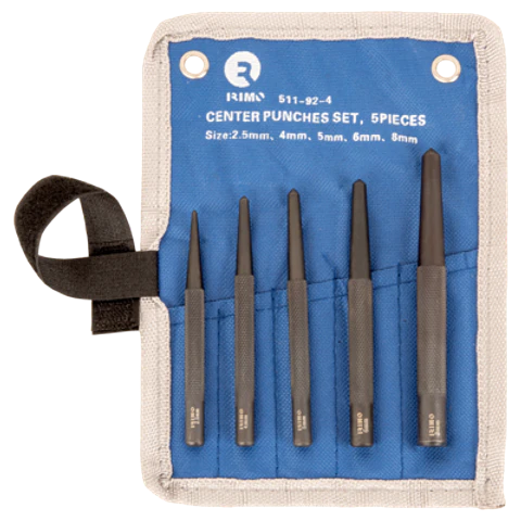 Juego de granates, 5 piezas, 2,5-4-5-6-8 mm Irimo 511-92-4