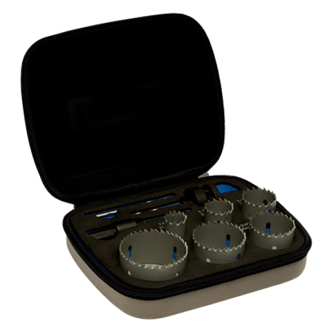 Juego de coronas bi-metal, 6 piezas, 22-64 Irimo 810-2264-4