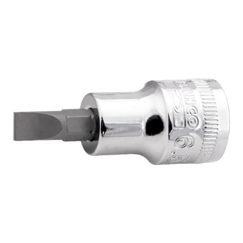 Vaso con punta y cuadradillo de 3/8" para tornillos ranurados de 6,5 mm Bahco 7409F-6.5