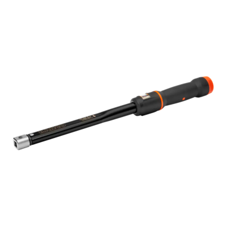 Llave dinamométrica de disparo mecánica ajustable con visor y cabeza intercambiable de conexión rectangular Bahco 74W9-200 1