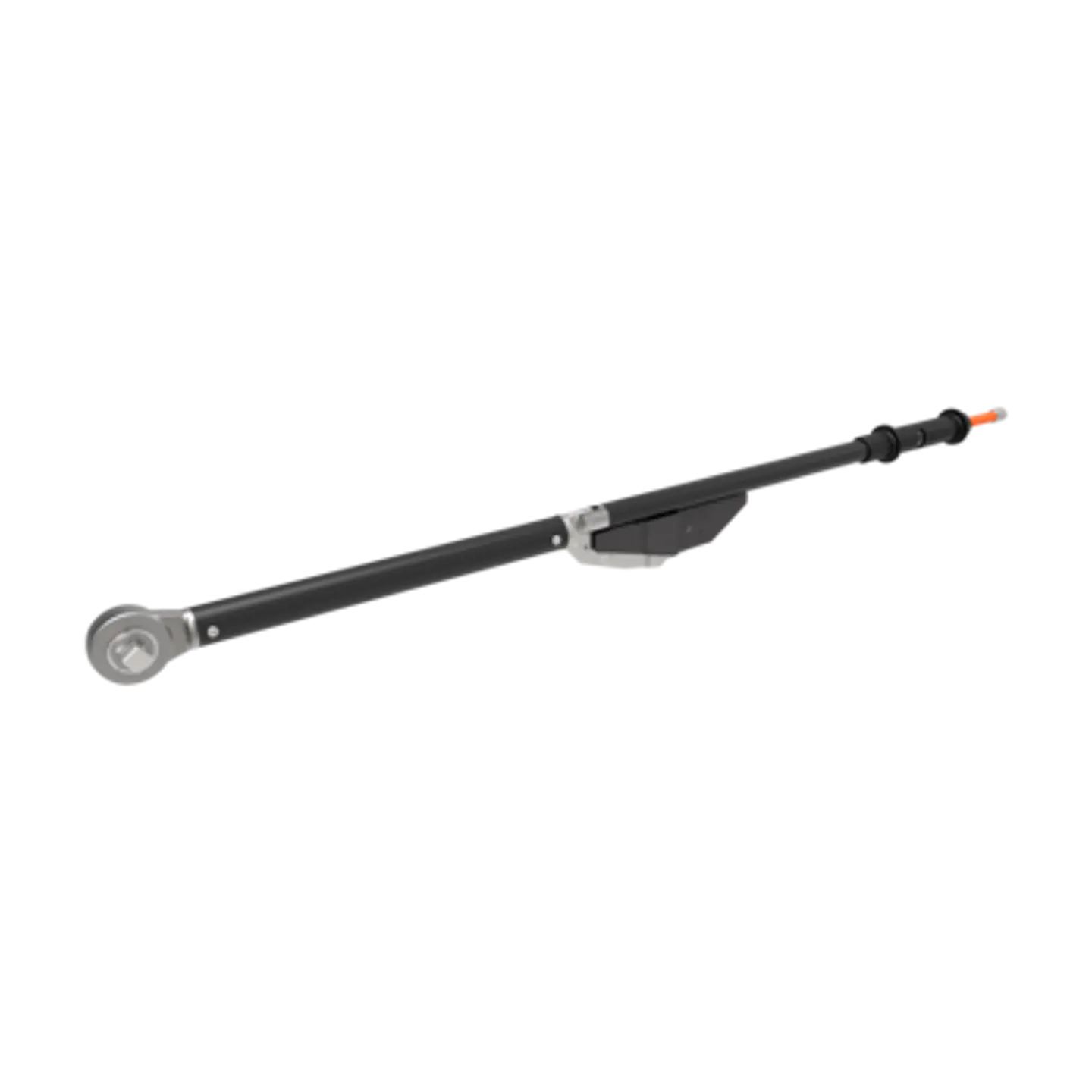 Llave dinamométrica mecánica articulada ajustable de disparo con visor de escala y cabeza fija de carraca Bahco 76R3-800 1