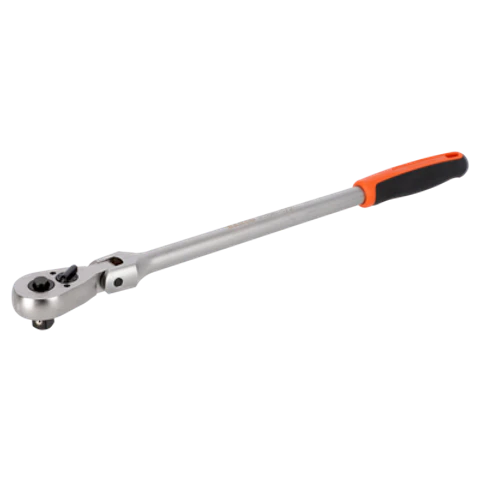 Carraca con cabeza reversible articulada de 1/2" con 32 dientes y ángulo de acción de 11,25°, 450 mm Bahco 8110H-1/2