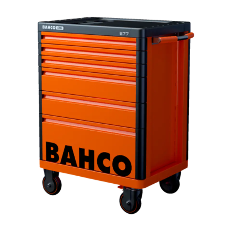 Carro HUB de almacenamiento E77 premium naranja de 26
