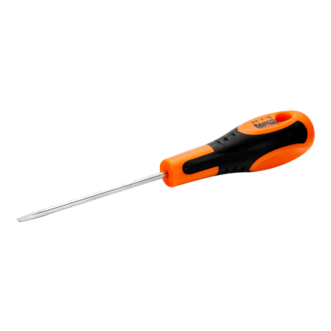 Destornillador de punta recta con mango de goma (0,6 x 3,5 x 100 mm) Bahco 613-3.5-100