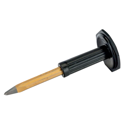 Cincel de punta con mango octogonal y protección, 300 mm Bahco 3739H-300