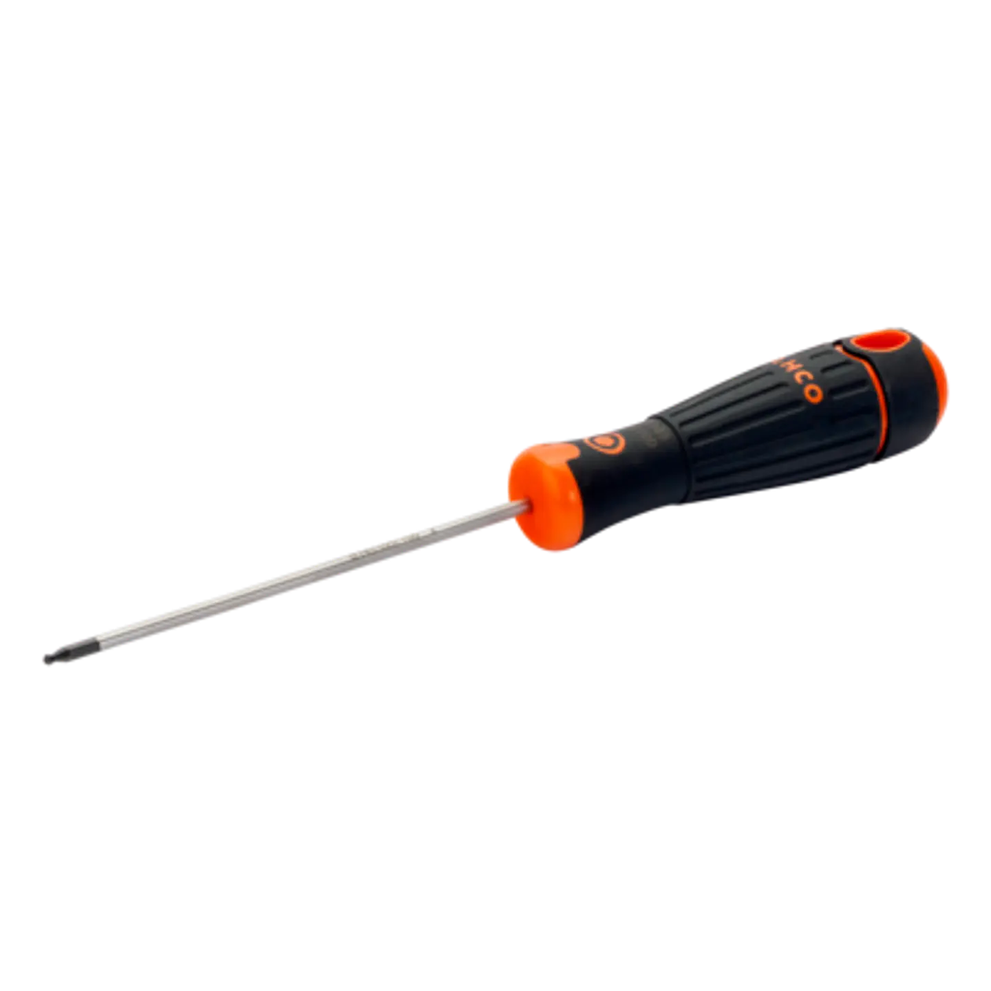 Destornillador hexagonal de bola BahcoFit con mango de goma (2 x 100 mm) Bahco B143.020.100 1