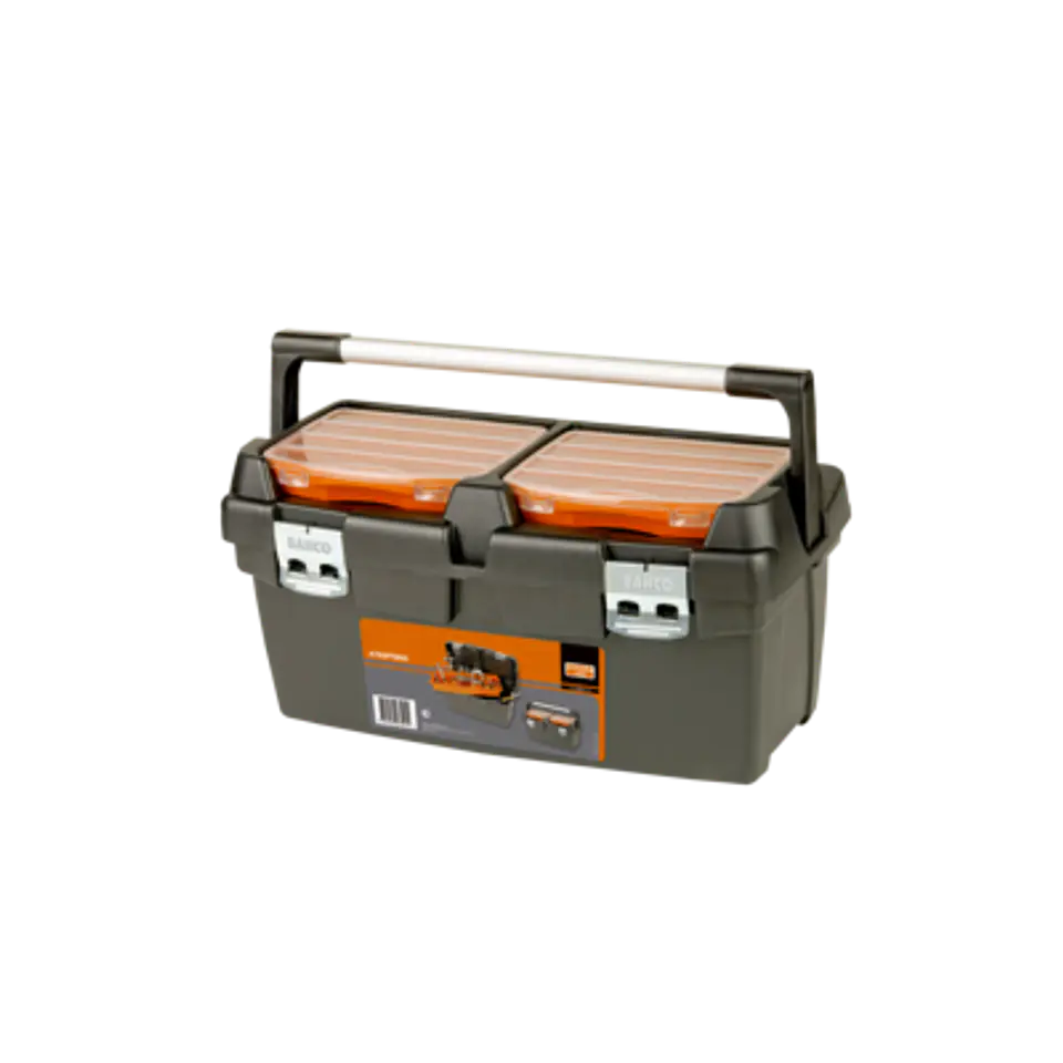 Caja de herramientas de plástico «heavy duty» de 600 mm y 37 L Bahco 4750PTB60 1