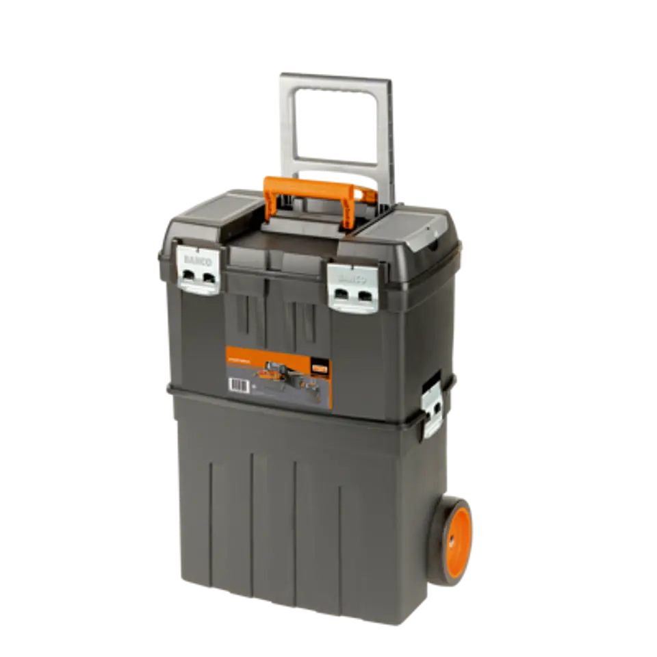 Caja de herramientas de plástico «heavy duty» de 470 mm y una capacidad de 60 L Bahco 4750PTBW47 1