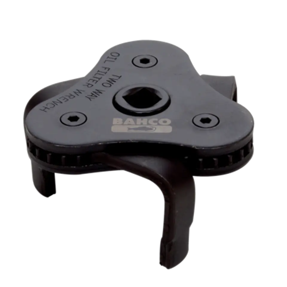Llave de filtro 3 garras planas. Adaptador 1/2