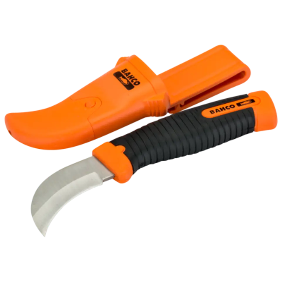 Cuchillo multiusos para suelos de linóleo (expositor de 12 piezas) Bahco 2446-LINO 1