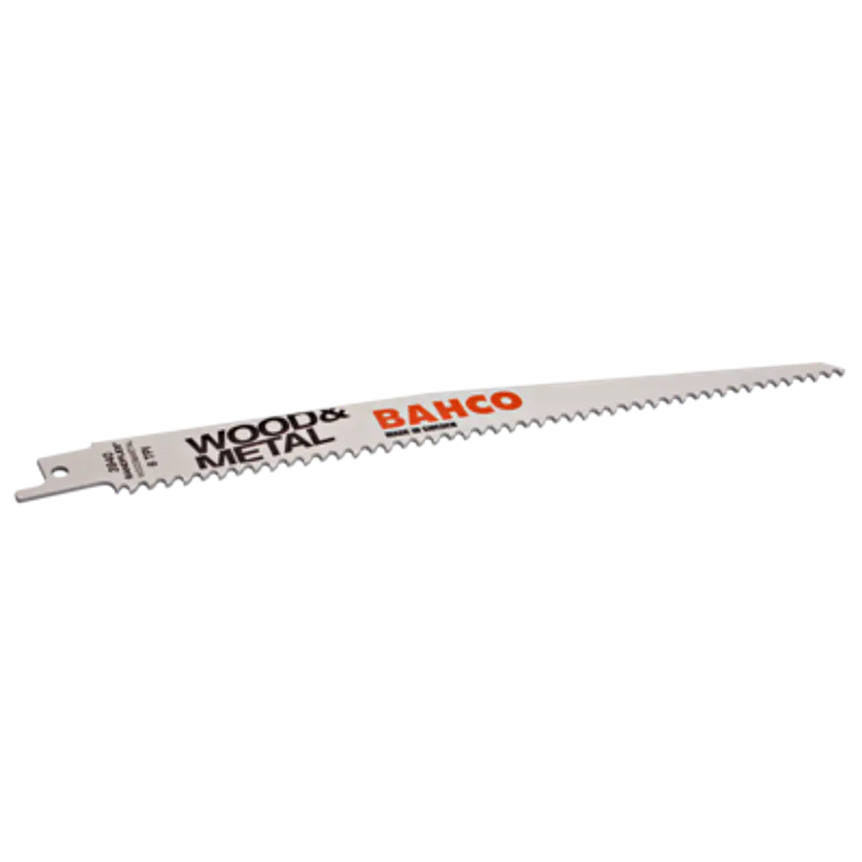 Hoja de sable bi-metal Sandflex® para cortar madera y metales 5/8 DPP de 150 mm (2 piezas/blíster) Bahco 3940-150-5/8-SL-2P 1