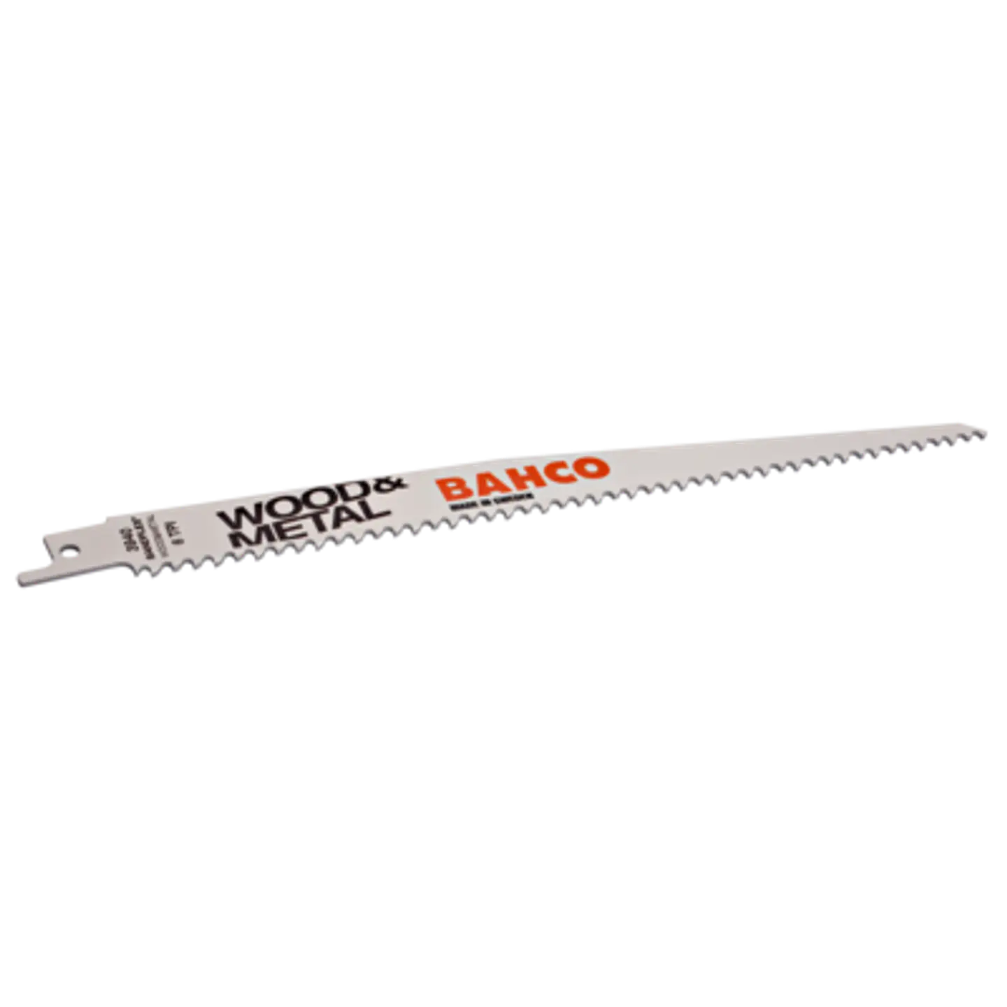 Hoja de sable bi-metal Sandflex® para cortar madera y metales 6 DPP de 228 mm (2 piezas/blíster) Bahco 3940-228-6-SL-2P 1