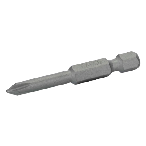 Punta estándar 1/4" y 50 mm para tornillos Phillips PH2 (5 piezas/caja de plástico) Bahco 59S/50PH2-5P
