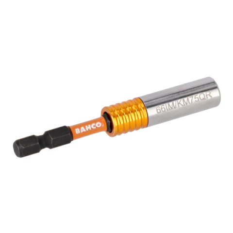 Portapuntas magnético universal hexagonal de impacto de 1/4" con liberación rápida, 75 mm Bahco 66IM/KM75QR-1P