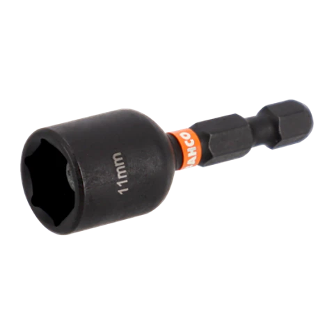 Llaves de vaso magnéticas de cabeza hexagonal de 1/4" de impacto, 10 mm Bahco 66IM/M50-10-1P