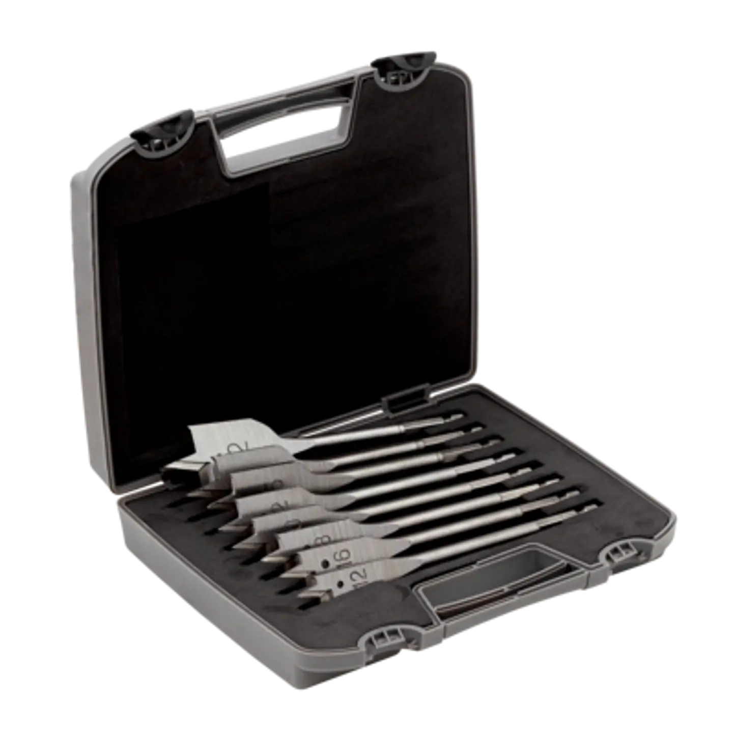 Juego de brocas planas para madera, 8 piezas Bahco 9629-SET-8 1