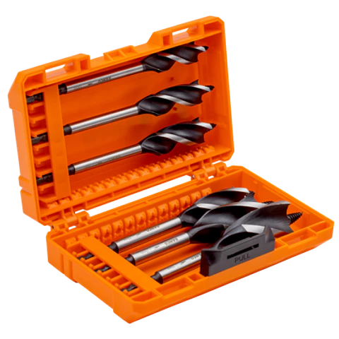 Juego de brocas de punta perforadora para madera, 6 piezas Bahco 9656-SET-6