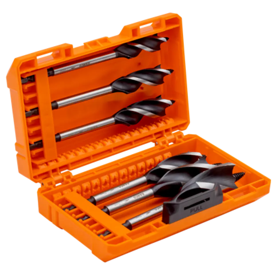 Juego de brocas de punta perforadora para madera, 6 piezas Bahco 9656-SET-6 1