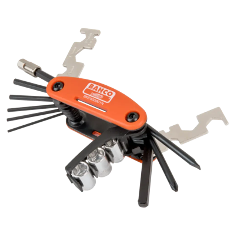 Juego de herramientas de bicicleta mixtas con bolsa Bahco BKE850901N 1