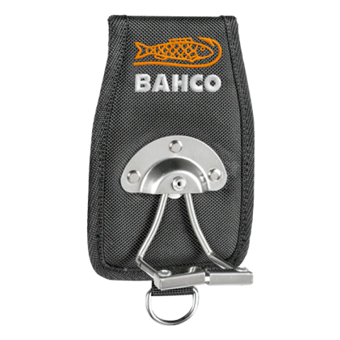 Funda de martillo para cinturón con 1 anilla de seguridad para enganche de lanyardn 120 mm x 70 mm x 180 mm para trabajos en altura Bahco