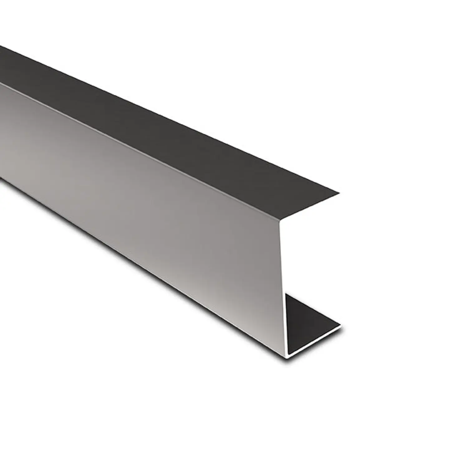 Canal U acero negro 250x50x3 mm x 6 m Perfimet 1