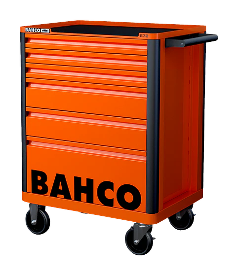 Carro de Herramientas 26" 6 Cajones Naranja Bahco