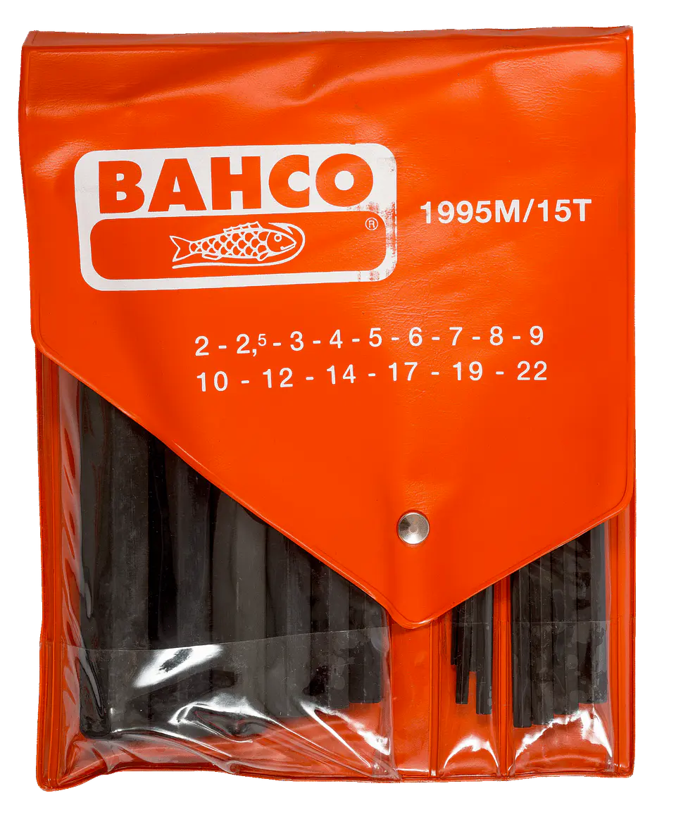 Bahco Juego 15 Llaves Allen/Hexagonales Acodadas (1995M-15T) 3
