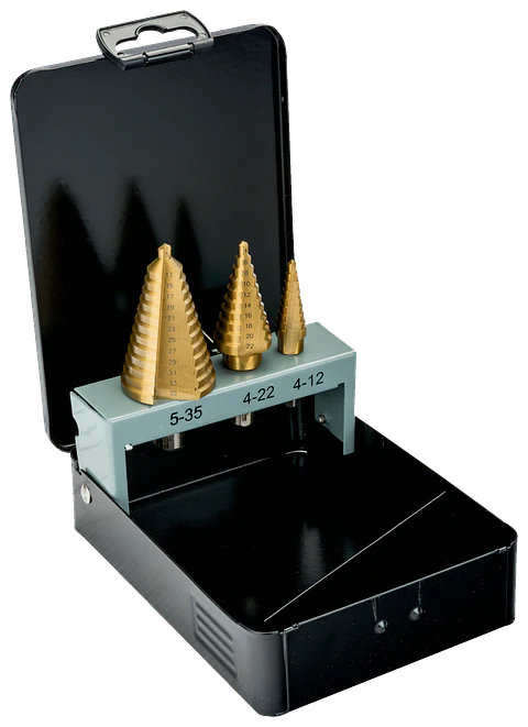 Bahco Juego 3 Brocas Escalonadas HSS (228-SET-SD)