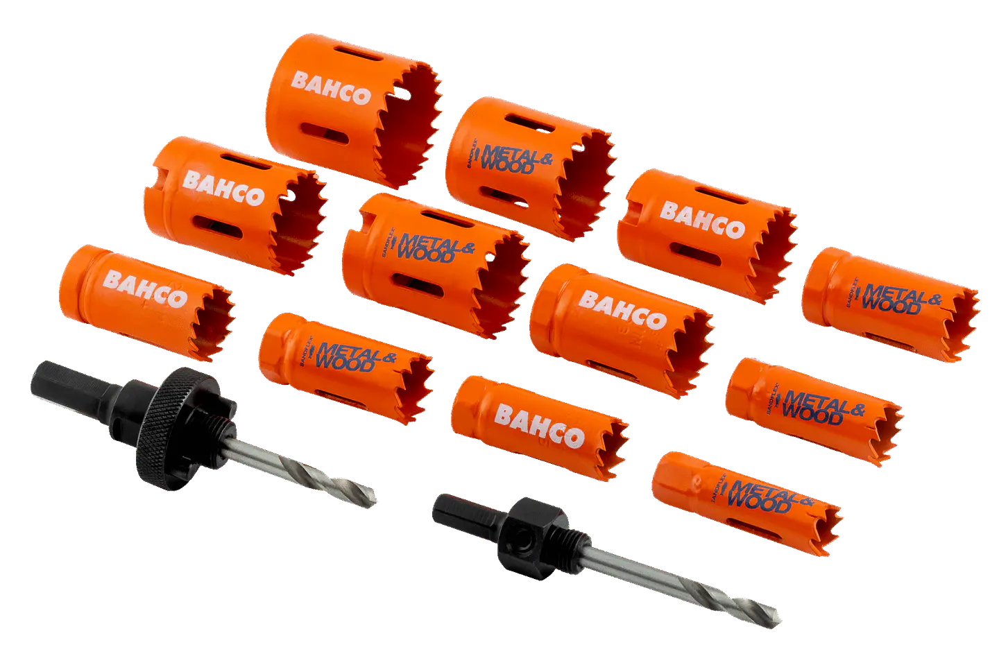 Bahco Set Sierras Copa Bimetal Sandflex 14 Piezas (3834-PROMO-122) 3