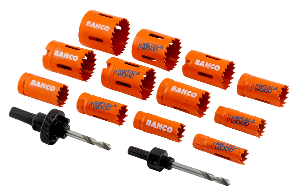 Bahco Set Sierras Copa Bimetal Sandflex 14 Piezas (3834-PROMO-122) 3