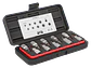 Bahco Juego Dados con Puntas Torx y Hexagonales 1/2