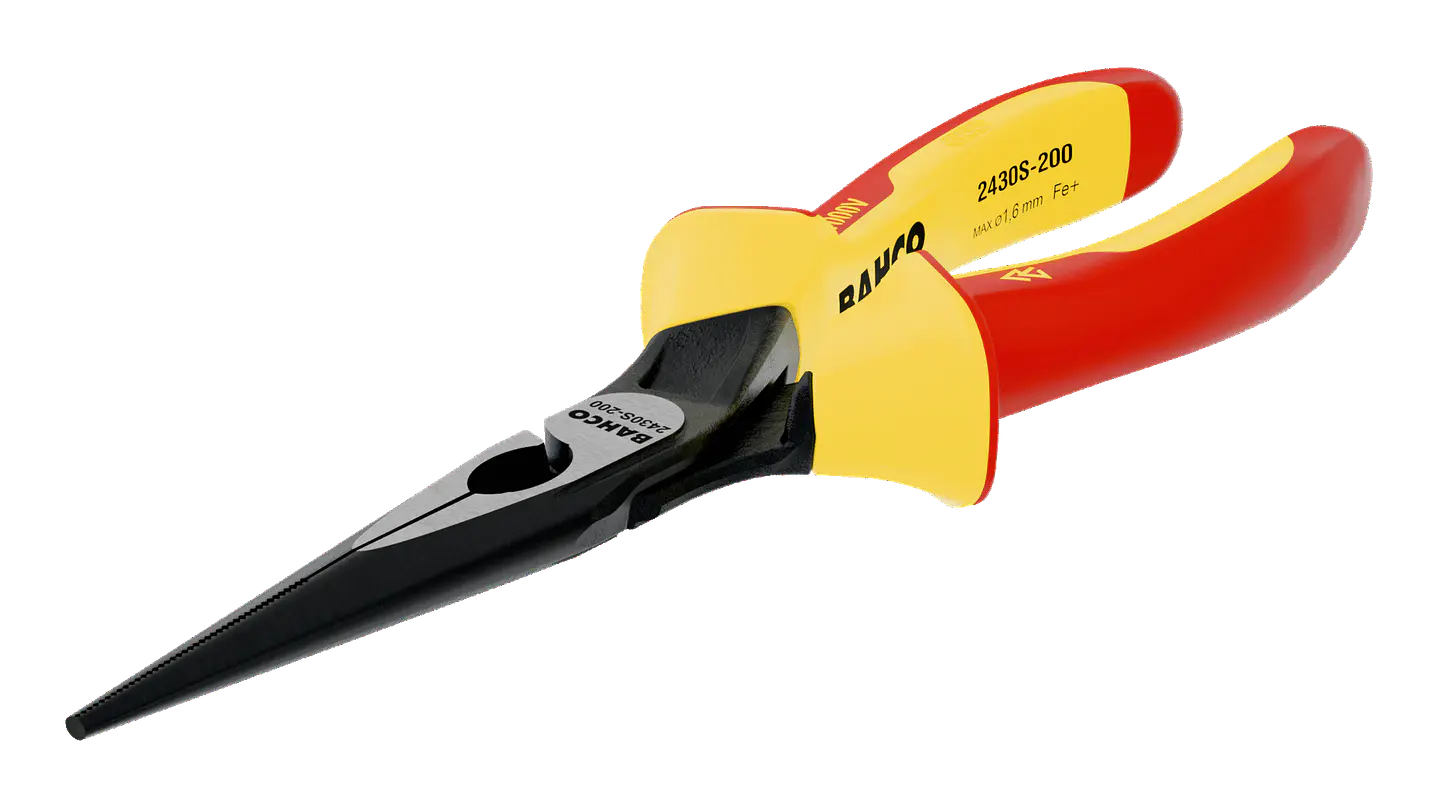 Bahco Alicate Puntas Largas de Media Caña ERGO 140mm (2430S-140) 1