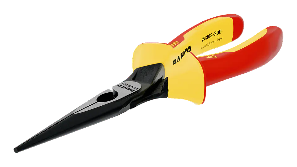 Bahco Alicate Puntas Largas de Media Caña ERGO 140mm (2430S-140) 1