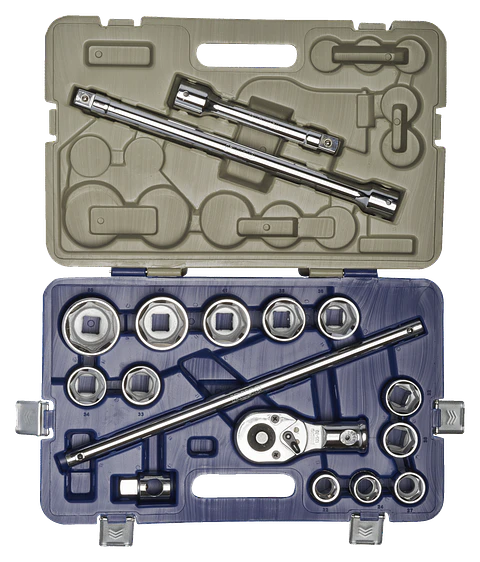 Irimo Juego Dados 3/4" 17 Piezas Métrico 22-50mm (139-17-4)