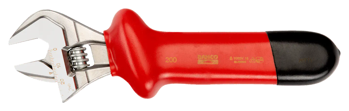 Bahco Llave Ajustable Aislada 1000V 8