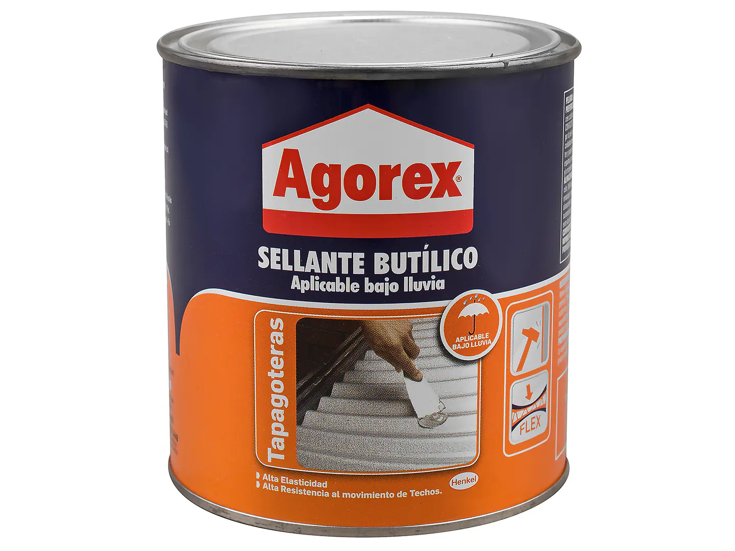 Agorex Tapagoteras Sellante Butílico 900 g 1