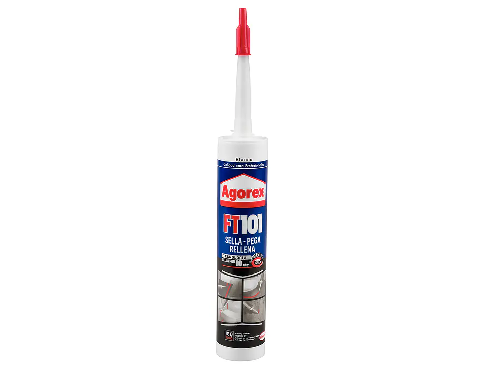 Agorex FT101 Sella, Pega y Rellena Blanco 300 ml 1