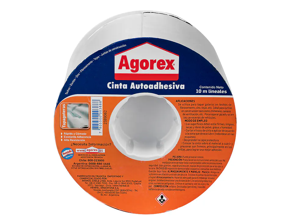 Agorex Cinta Autoadhesiva Tapagoteras 10 m 1