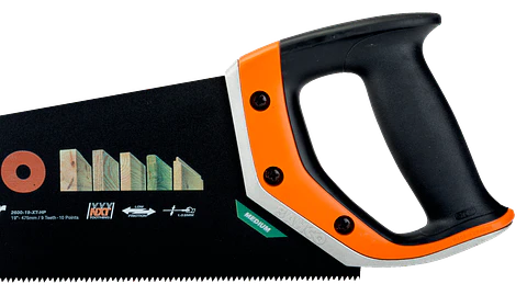 Serrucho ERGO™ Superior™ para escayola/tableros de materiales con base de madera, 9/10 DPP, 19" Bahco 2600-19-XT-HP