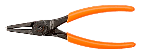 Alicates para arandelas interiores con mordazas rectas y acabado fosfatado, 140 mm Bahco 2800-140