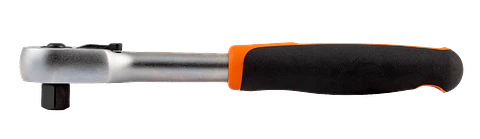Carraca con cabeza tipo pera reversible de 3/8" con 60 dientes y un ángulo de acción de 6° de 200 mm (en blíster) Bahco 7750QR