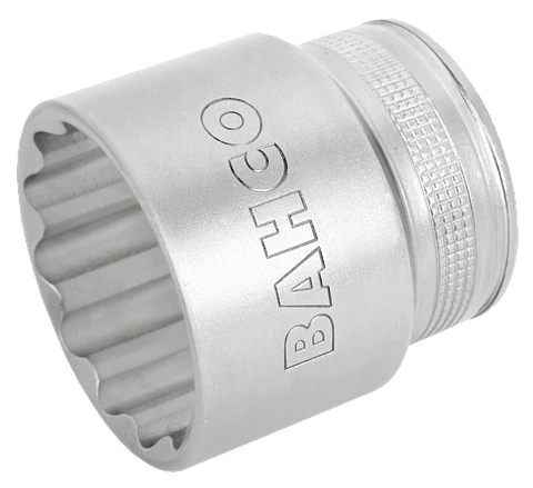 Vaso con cuadradillo de 1/2" y perfil bi-hexagonal de 12 mm Bahco 7800DM-12