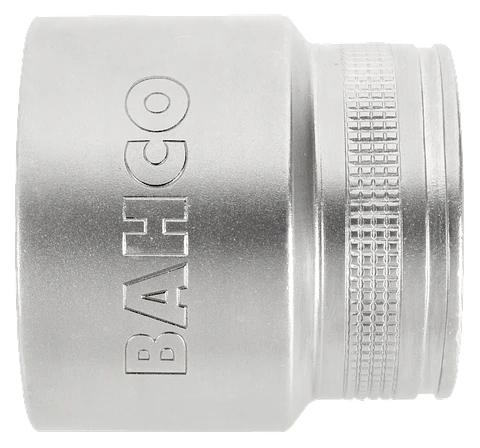 Vaso con cuadrado de 1/2" con perfil hexagonal de 20 mm y acabado pulido fino Bahco 7800SM-20