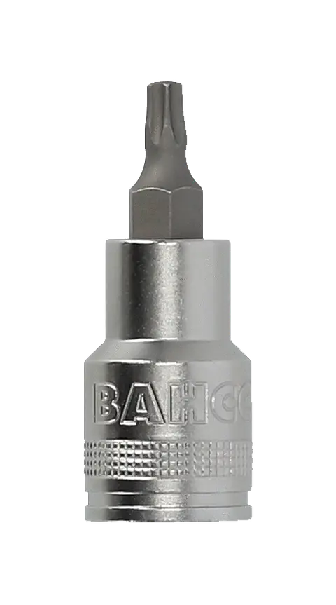 Vaso con punta con cuadradillo de 1/2" para tornillo de cabeza TORX® T27 Bahco 7809TORX-T27