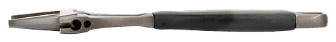 Llave ajustable "inglesa"de moleta central de gran apertura ERGO™ de 38 mm con mango de goma y acabado cromado de 218 mm Bahco 9031 C