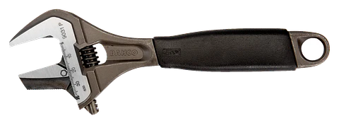 Llave ajustable "inglesa"de moleta central con mordaza de gran apertura reversibles ERGO™ de 39 mm con mango de goma de 218 mm Bahco 9031P