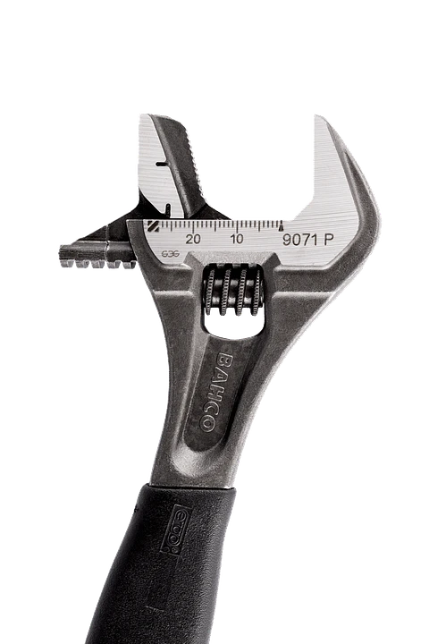 28 mm - Llave ajustable "inglesa" fosfatada con mango de goma ERGO™, moleta central y mordaza reversible Bahco 9071 P