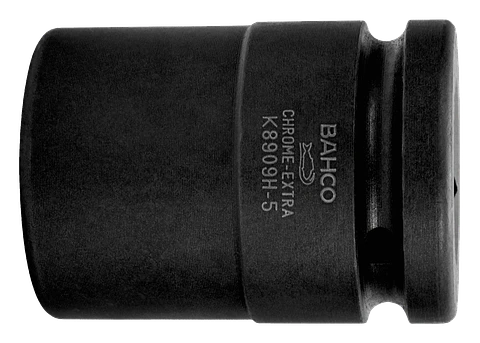 Adaptador para portapuntas hexagonal de 22 mm con acabado fosfatado  y cuadradillo de 3/4" Bahco K8909H-5